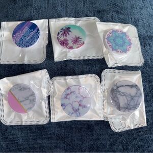 Assorted Patterned Phone Grips